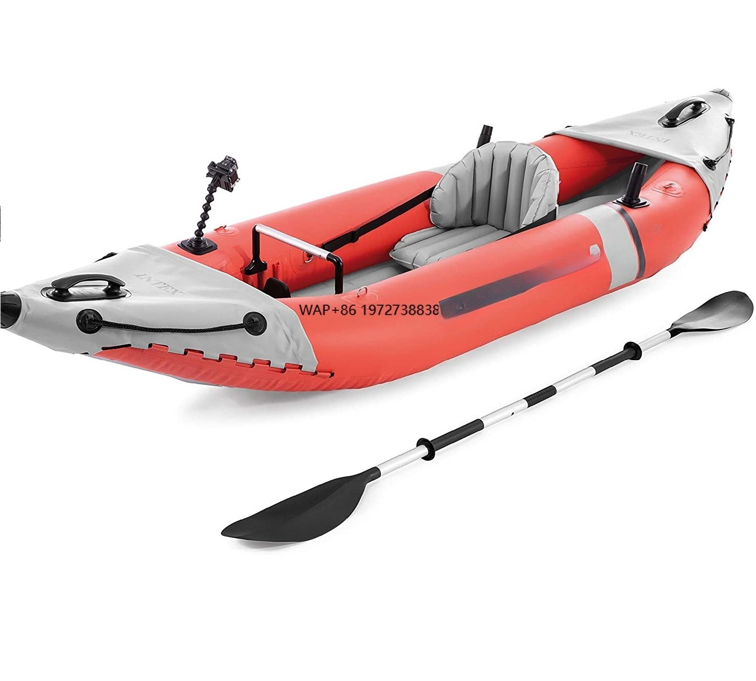 68303 Excursion Pro K1 Inflata - مراجعة Fishing Kayak Rod Holder وسعره