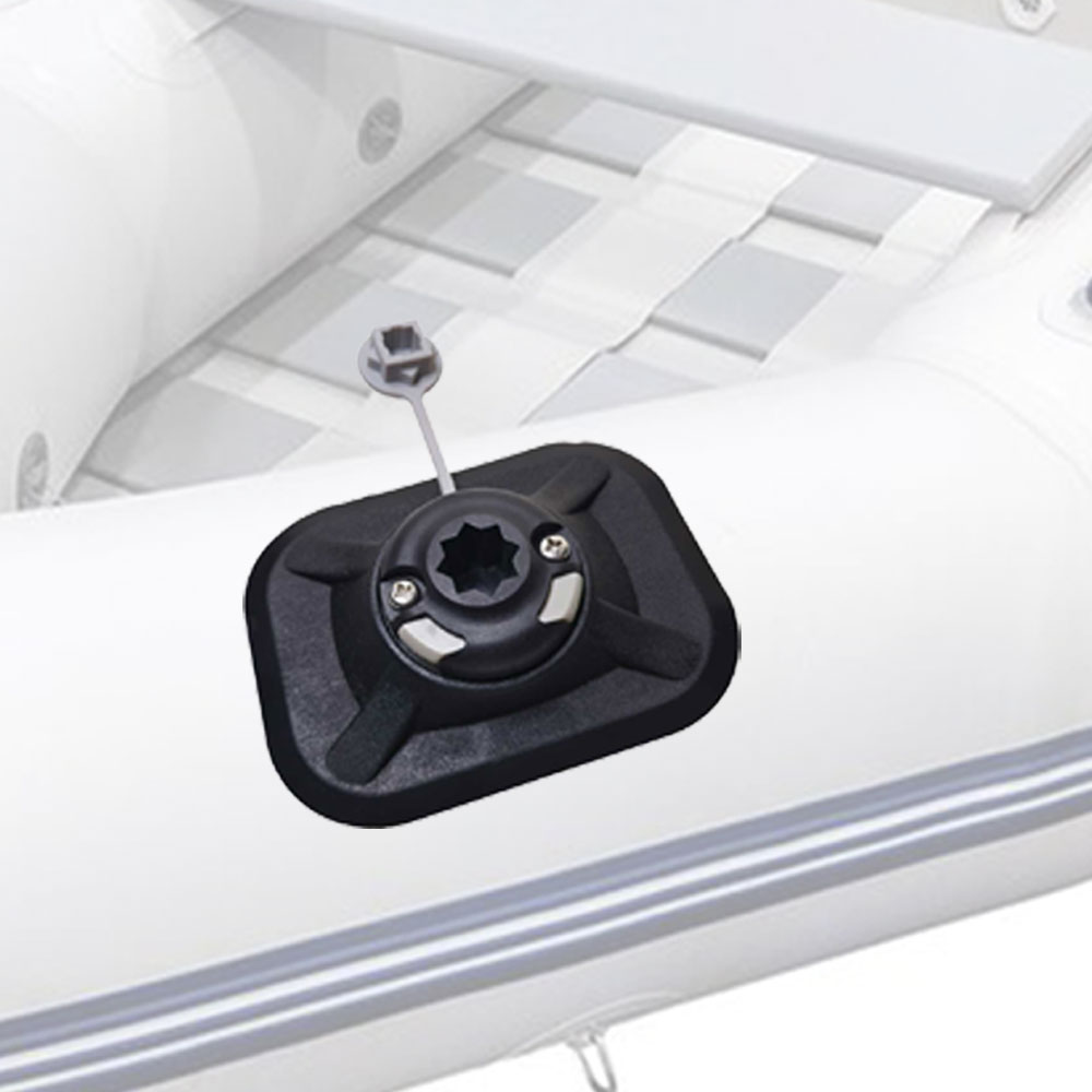 PVC Inflatable Boat Fishing Ro - مراجعة Fishing Kayak Fish Finder Mount وسعره
