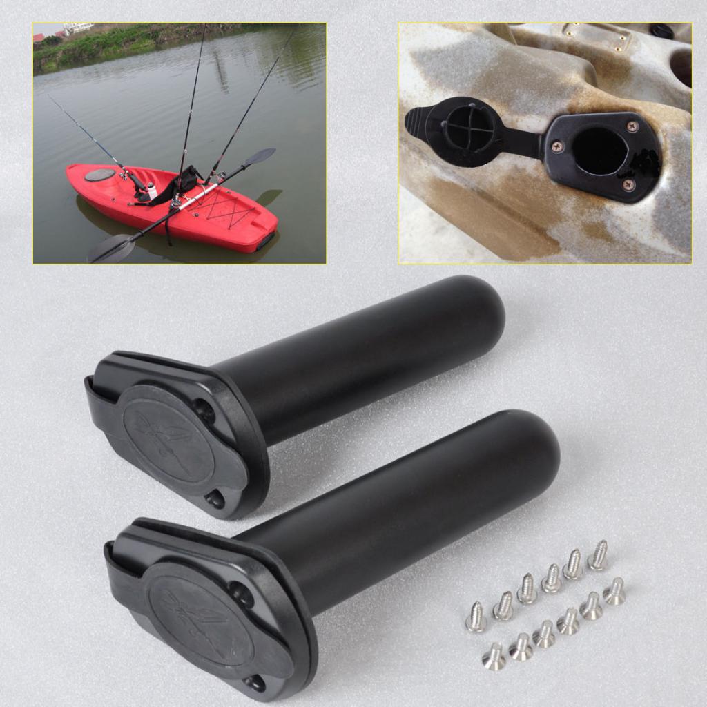 2pcs Marine Sea Boat Flush Mou - مراجعة Fishing Kayak Crate وسعره