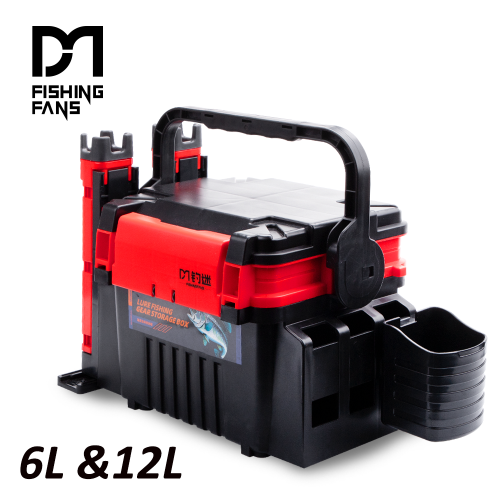 Fishingfans 6L 12L Fishing Box - مراجعة Fishing Kayak Crate وسعره