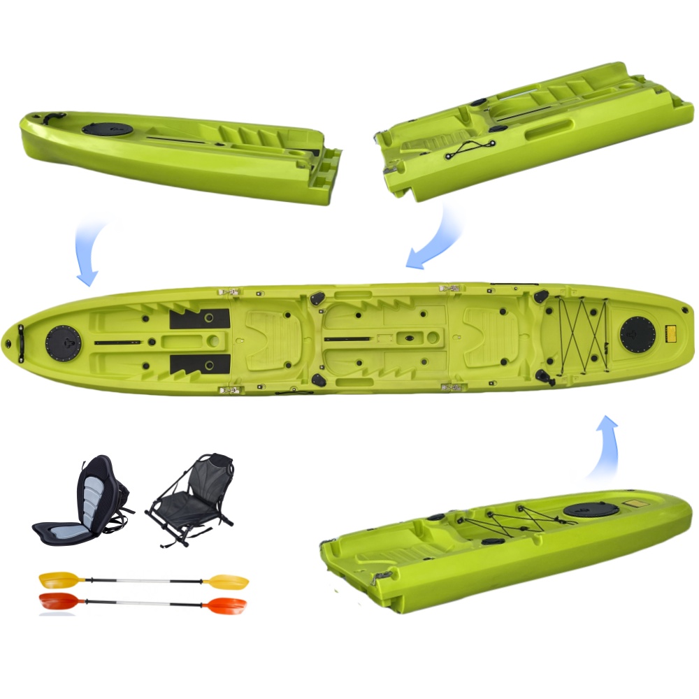 New Modular Tandem Double Sit- - مراجعة Fishing Kayak Sit On Top وسعره