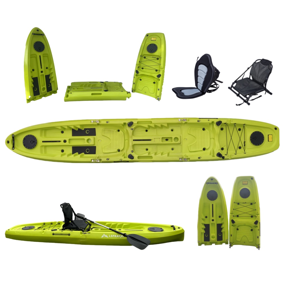 New Modular Tandem Double Sit- - مراجعة Fishing Kayak Sit On Top وسعره