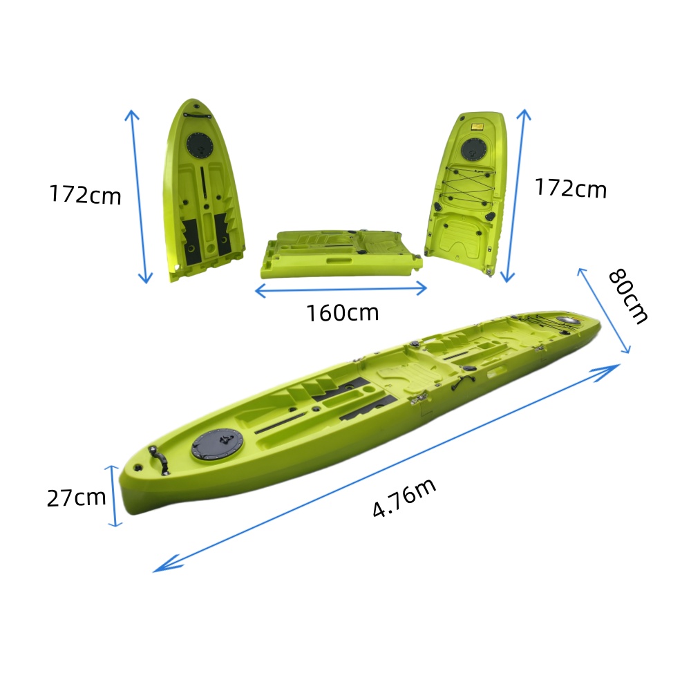 New Modular Tandem Double Sit- - مراجعة Fishing Kayak Sit On Top وسعره