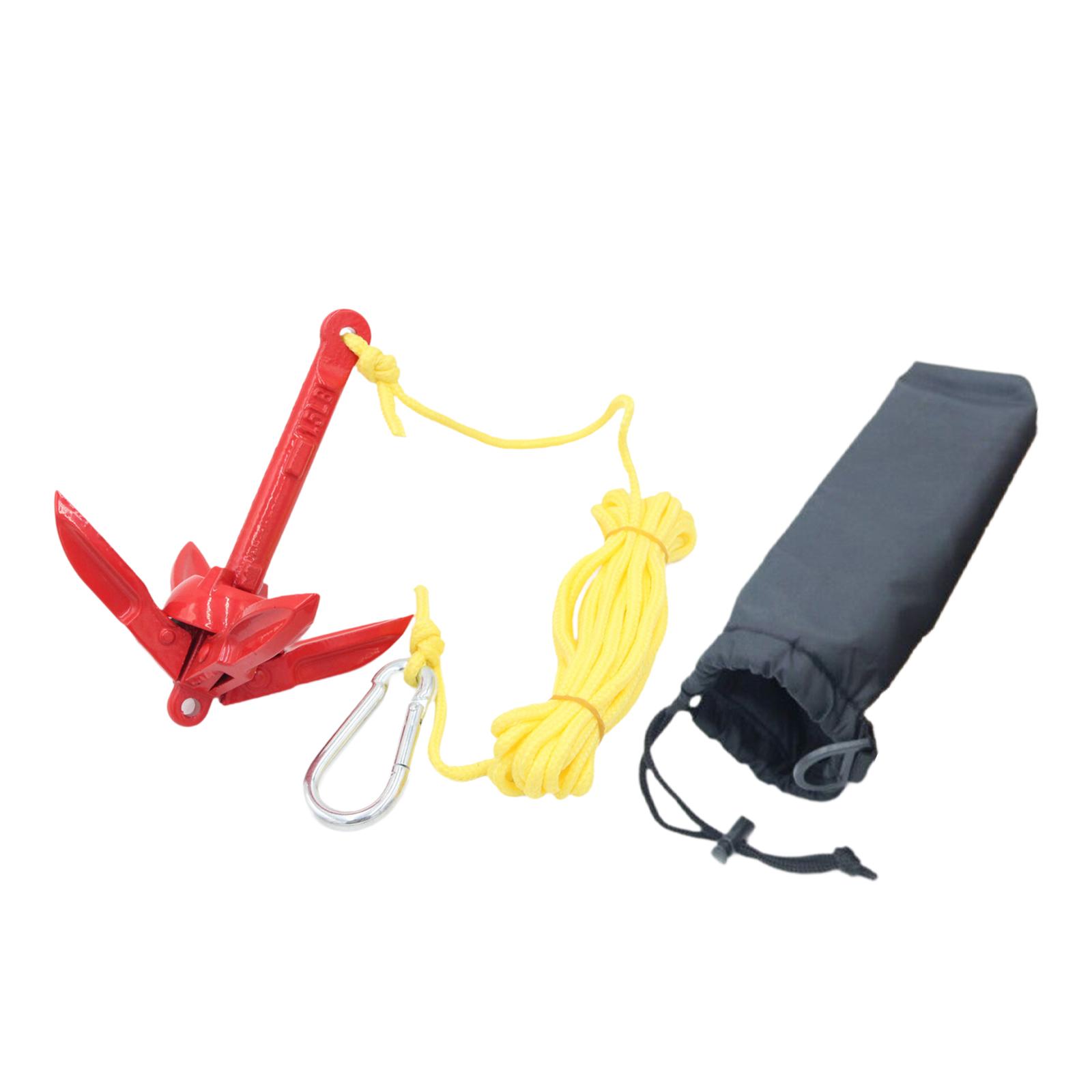 Carbon Steel Folding Boat Anch - مراجعة Fishing Kayak Anchor وسعره