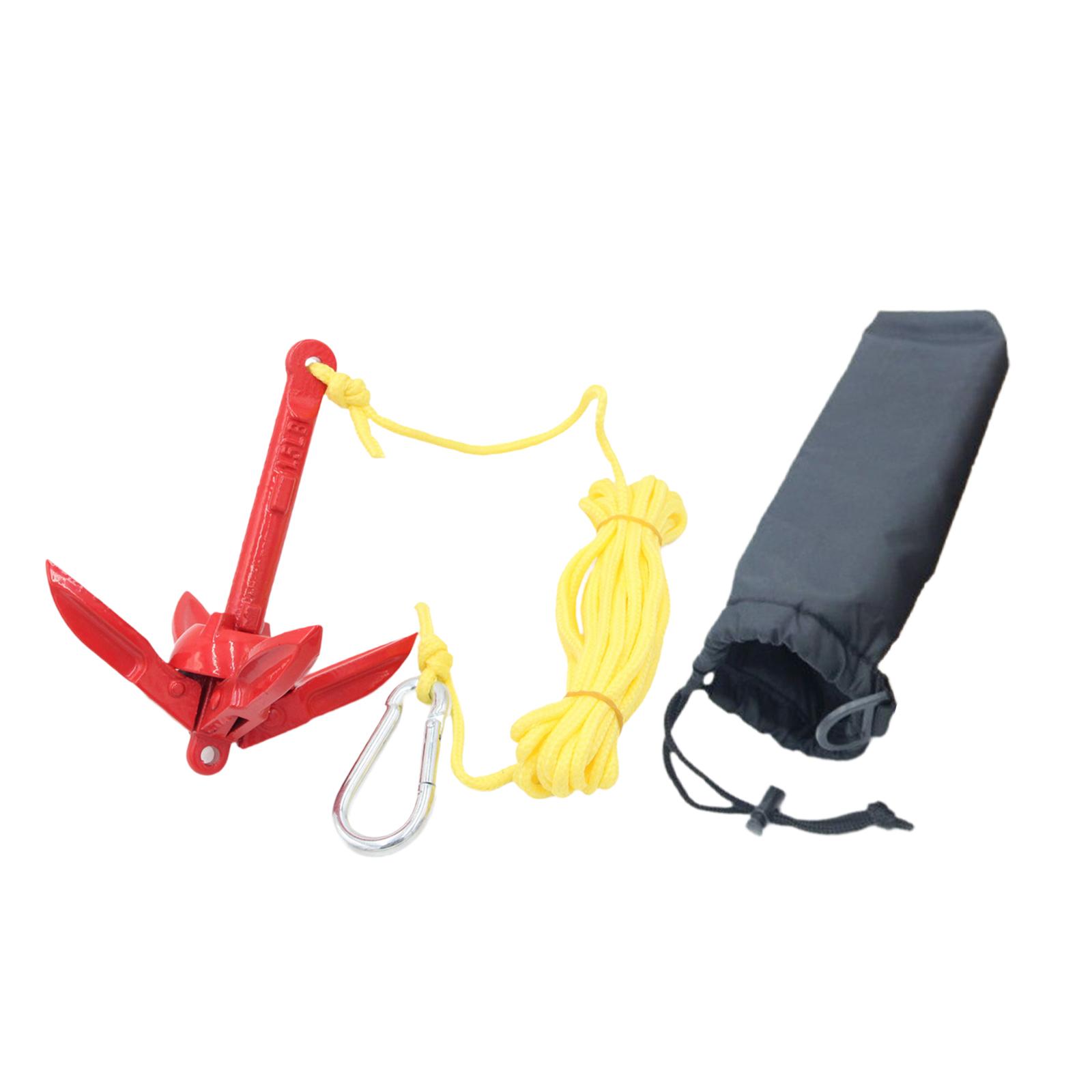 Carbon Steel Folding Boat Anch - مراجعة Fishing Kayak Anchor وسعره